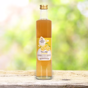 Citroensiroop 500ml Dutch Cranberry – natuurlijke siroop met echt citroensap zonder toevoegingen