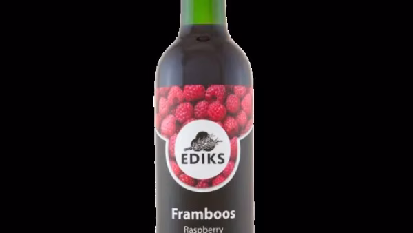 Ediks frambozenazijn 375ml.