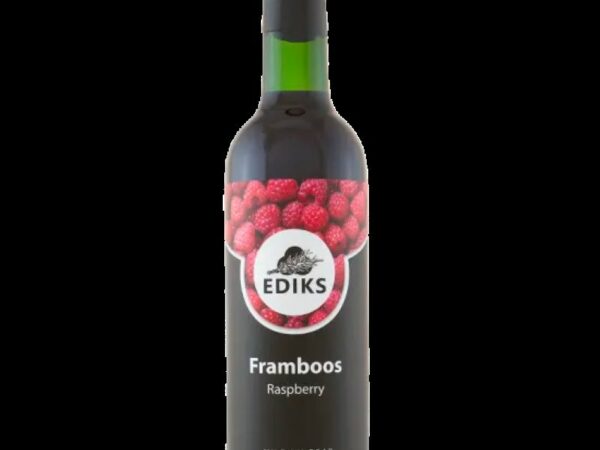 Ediks frambozenazijn 375ml.