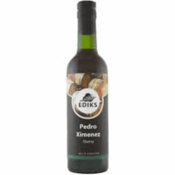 Ediks Pedro Ximénez 375ml – natuurlijke wijnazijn met zoete, volle smaak