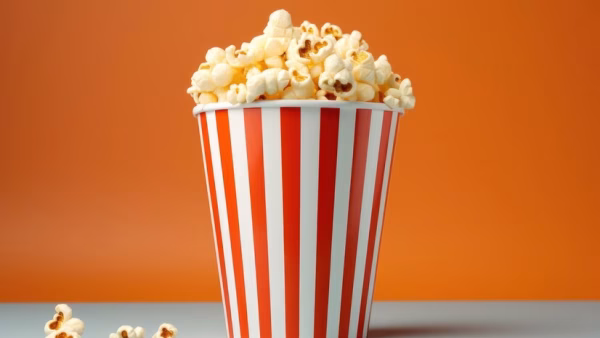 Popcorn gezonde snack