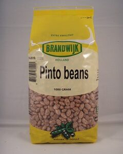 Pintobonen Brandwijk 1000 gram – natuurlijke peulvruchten rijk aan eiwitten en vezels