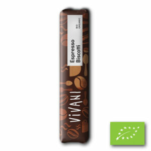 Vivani Espresso Biscotti BIO 35g – biologische pure chocolade