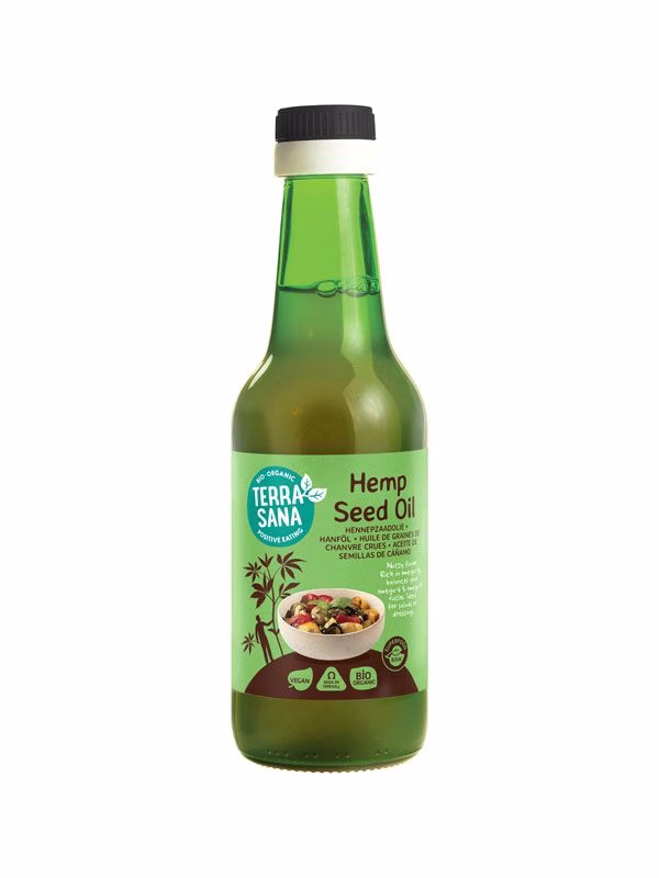 Terrasana hennepolie raw koudgeperst 250ml