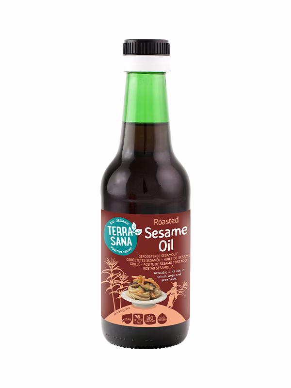 Terrasana sesamolie geroosterd bio 250ml