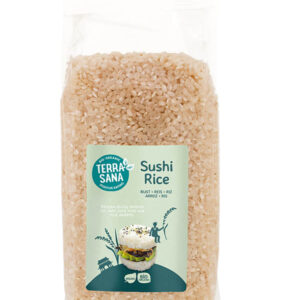 Sushirijst Terrasana 400 gram biologische kortkorrelige rijst