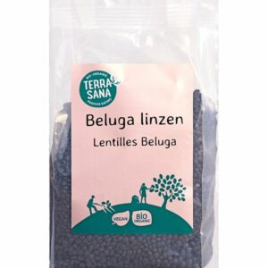 Belugalinzen Terrasana 500 gram biologische zwarte linzen