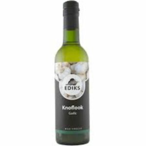 Ediks Knoflook wijnazijn fles 250ml – ambachtelijke azijn met knoflook