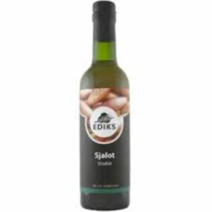 Ediks Sjalot wijnazijn fles 250ml – ambachtelijke azijn met sjalotten