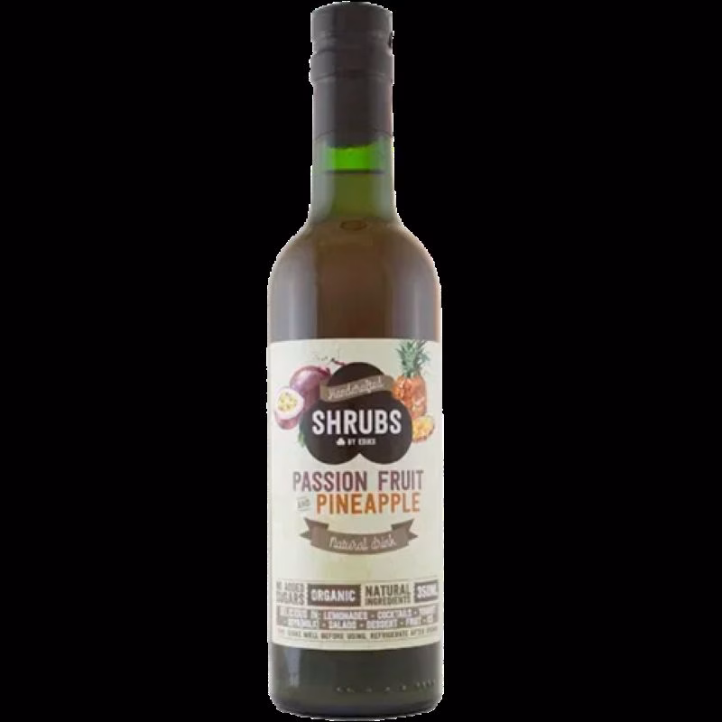 passievrucht ananas shrub 375ml tropische drank