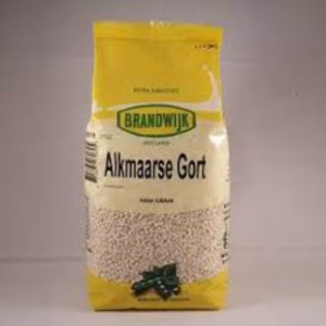 Alkmaarse gort Brandwijk 1000 gram – natuurlijke gepelde gerstkorrels zonder toevoegingen