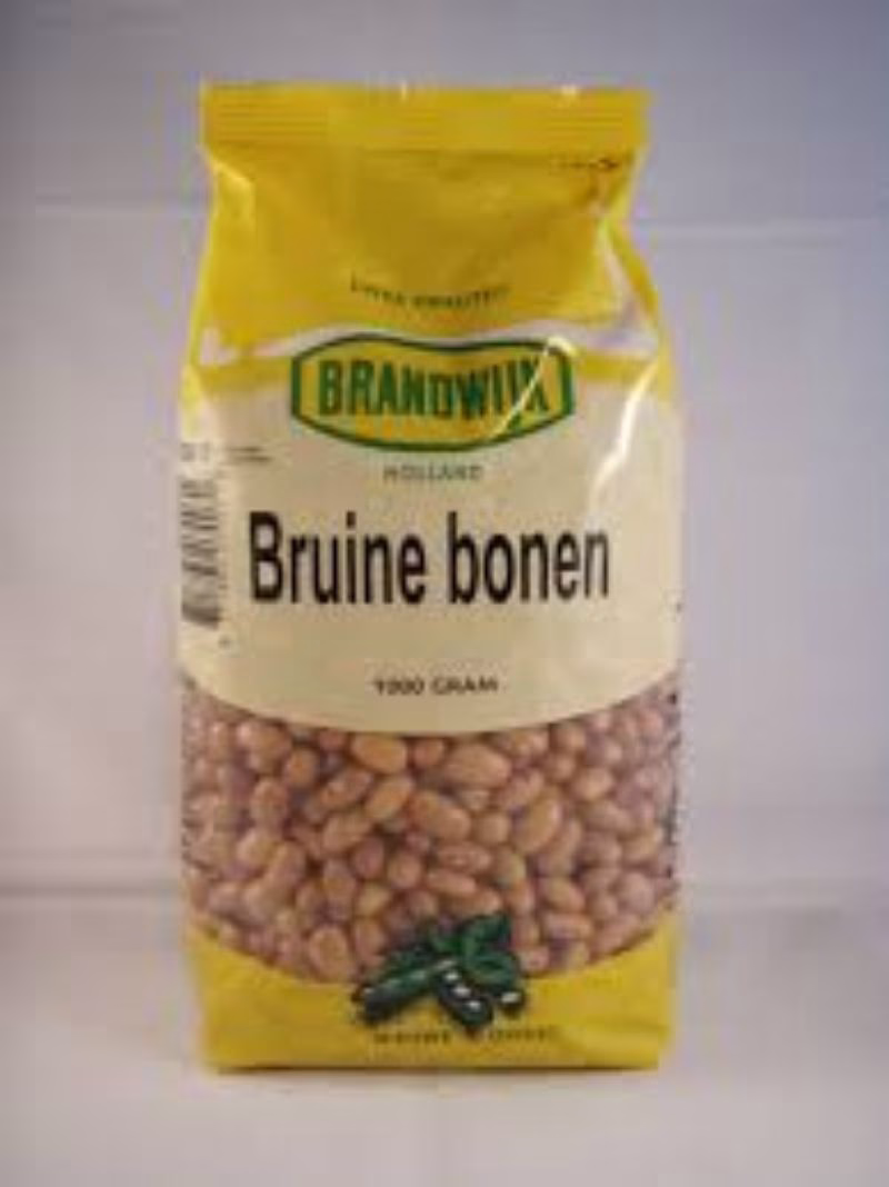 Bruine bonen Brandwijk 1000g – natuurlijke peulvruchten rijk aan eiwitten en vezels