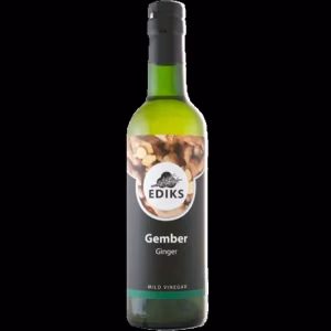 Ediks gember wijnazijn 375ml fles