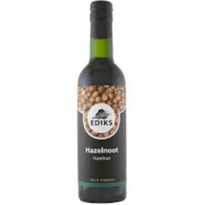 Ediks Hazelnoot wijnazijn fles 250ml – ambachtelijke wijnazijn met hazelnoot