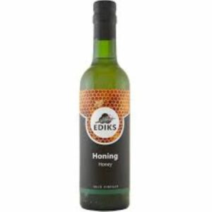 Ediks Honing wijnazijn fles 250ml – ambachtelijke wijnazijn met honing