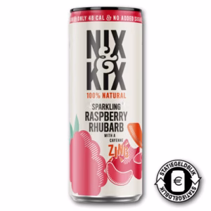 Nix & Kix framboos rabarber 250ml blik