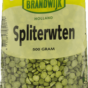 Spliterwten (groen) zak 500gr. Brandwijk