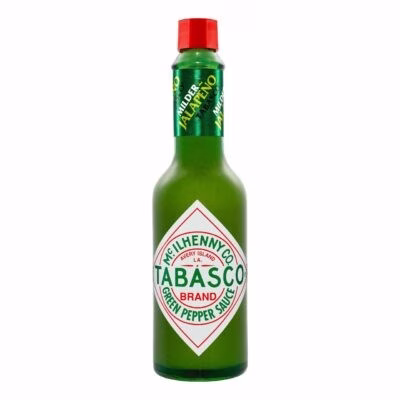 Tabasco groene saus 60ml jalapeno pepersaus