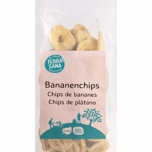 Bananenchips BIO Terrasana 200g biologische snack