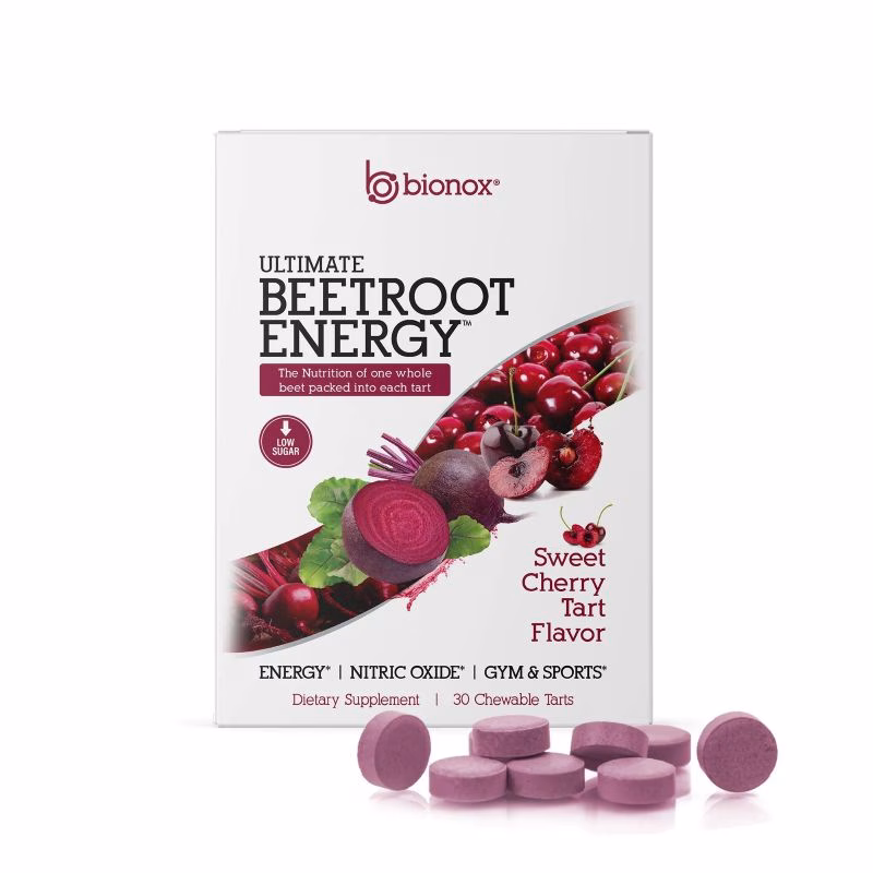 ultimate beetroot energy bionox – natuurlijke energie en doorbloeding