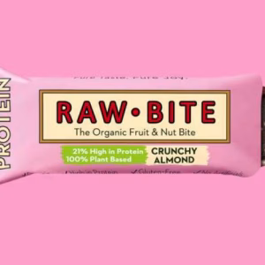 Rawbite protein crunchy almond reep 45g eiwitreep