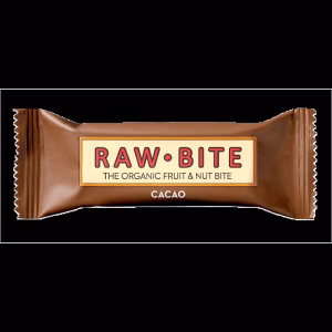Rawbite cacao organic reep 50g biologische snack