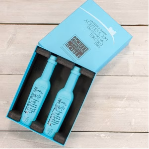 Geschenkdoos gerookte olijfolie Castillo de Canena 2 x 250ml