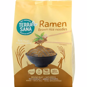 Terrasana ramen bruine rijstnoodles bio 280g
