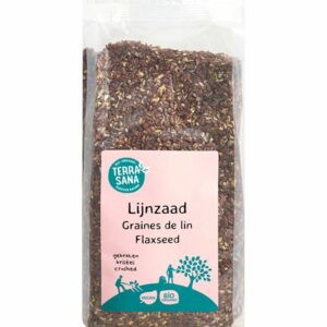 Lijnzaad gebroken RAW 400 g Terrasana