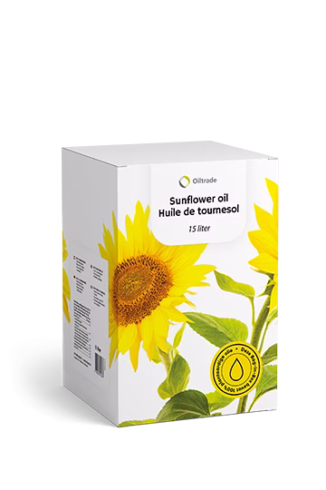 Zonnebloemolie 15 liter Bag-in-Box voor horeca, catering en professioneel gebruik