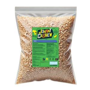 Johnny Cashew ongebrande cashewstukken bulk 1000g