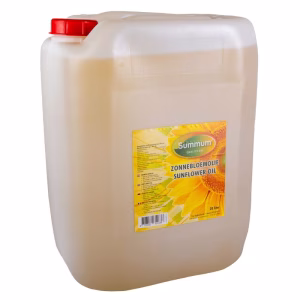zonnebloemolie can van 20 liter