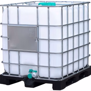 HOSO zonnebloemolie IBC 1000 liter voor voedingsmiddelenindustrie en professioneel gebruik