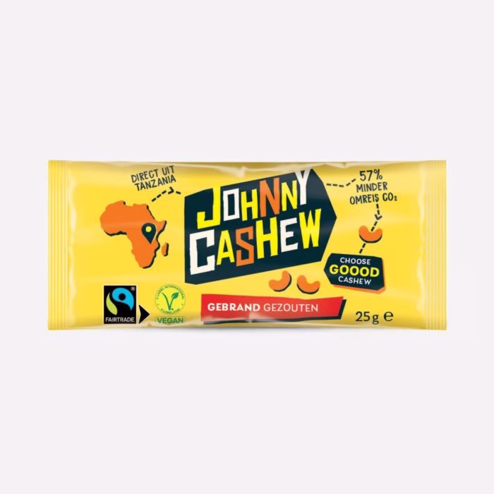 johnny cashew gebrand gezouten 25g