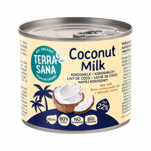 Terrasana kokosmelk 80% bio 200ml