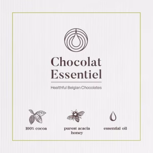 Chocolat Essentiel pralinedoos 16 stuks luxe BIO pralines