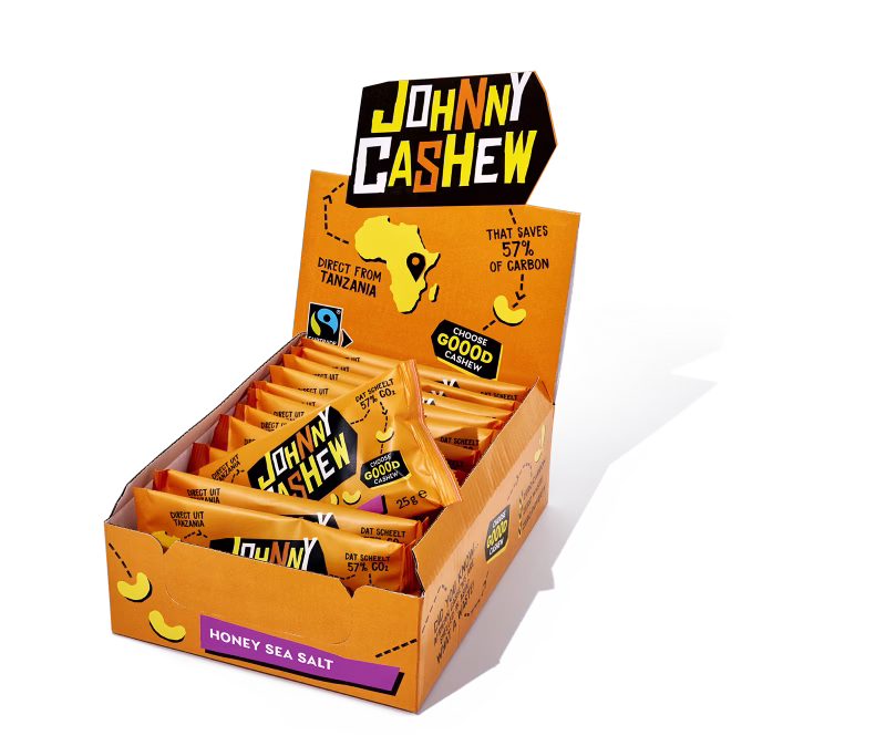Johnny Cashew honing zeezout 25g - Afbeelding 2