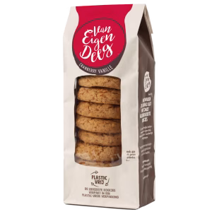 Cranberry vanille koekjes Van Eigen Deeg 150g koekjes met cranberry