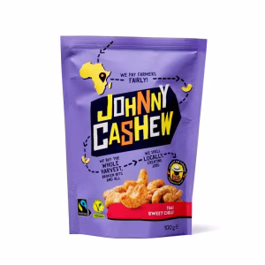 Johnny Cashew Thai Sweet Chili 100g cashewnoten snack