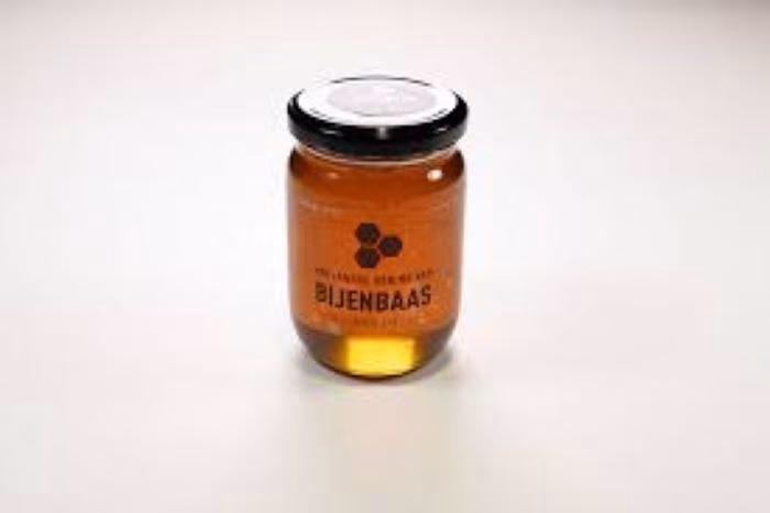 Bloemenhoning Bijenbaas 350g Nederlandse rauwe honing