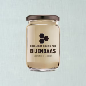 Crèmehoning Bijenbaas 350g uit Nederlandse natuur