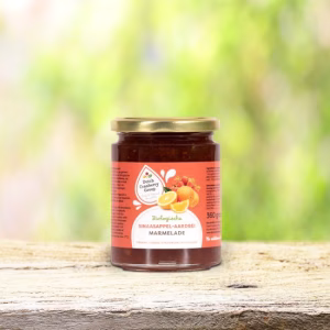 Dutch Cranberry biologische sinaasappel aardbeimarmelade 360g