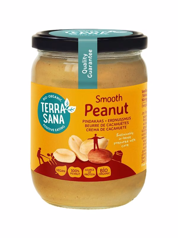 Terrasana pindakaas fijn bio 500g