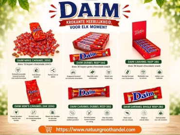 Daim chocolade: krokante amandelkaramel