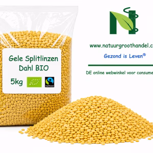 Gele Splitlinzen Dahl BIO 5 kg | Natuurgroothandel