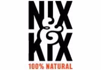 Logo van Nix & Kix, merk van fruitige frisdranken met een pittige twist.