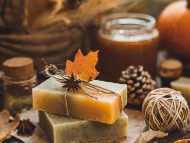 Bodybar Falling Leaves: Handgemaakte Zeep